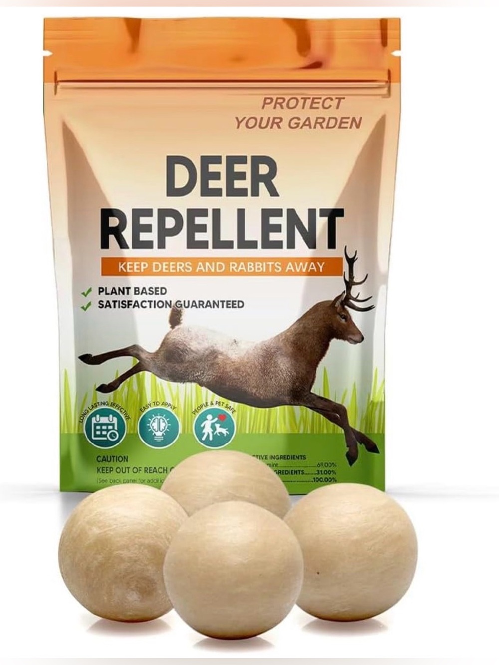 Deer Repellent for Plants, Rabbit Repellent Outdoor